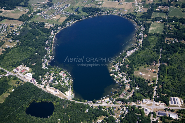 Bostwick Lake in Kent County, Michigan